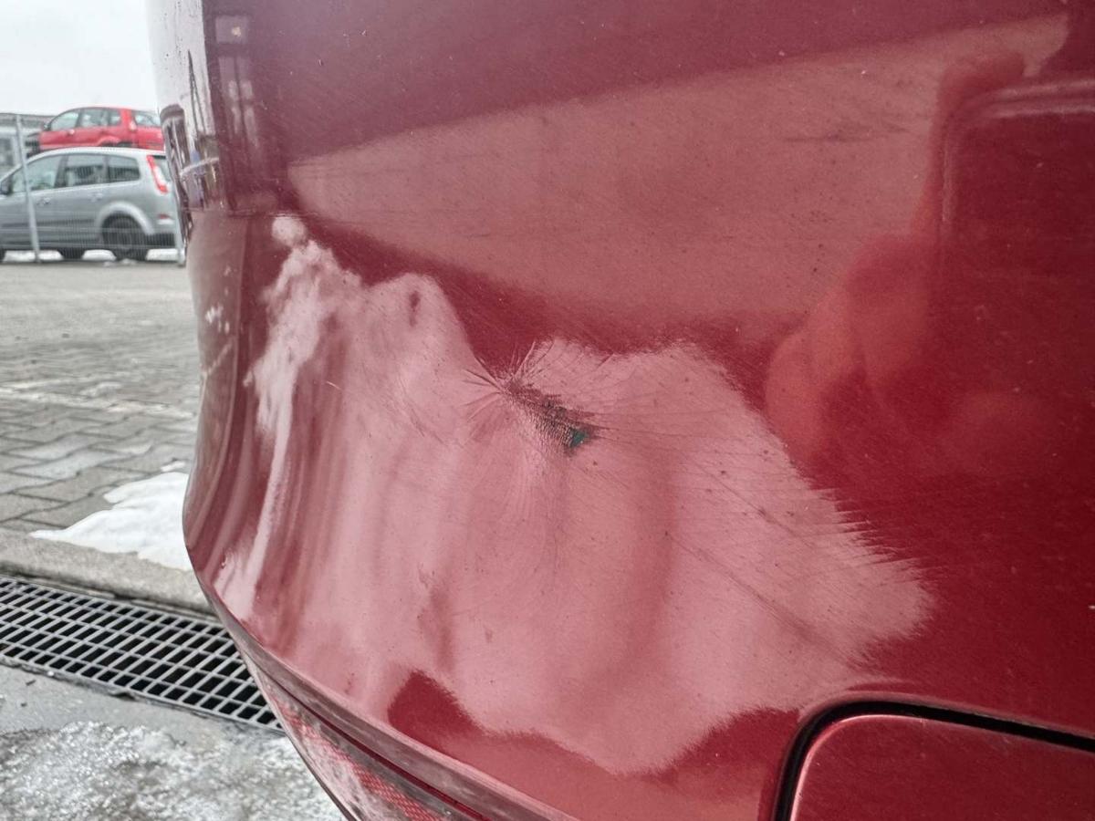 Renault Clio 3 original Sto&szlig;stange Stossf&auml;nger hinten Facelift Bj.2009